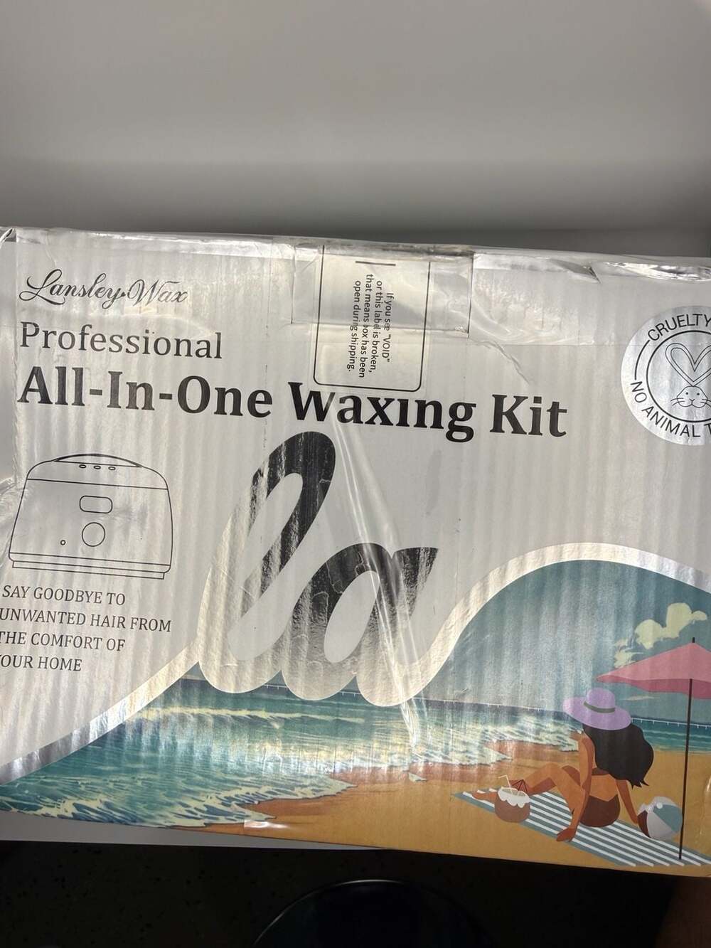 Lansley Wax Professional All-In-One Waxing Kit